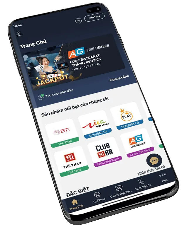 Hoàn trả cược casino tại C54 Tặng 88K